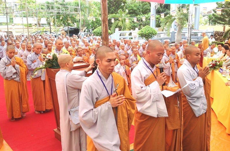 Trà Vinh: Khai mạc Đại giới đàn Thái Không ảnh 5 TV (1).jpg