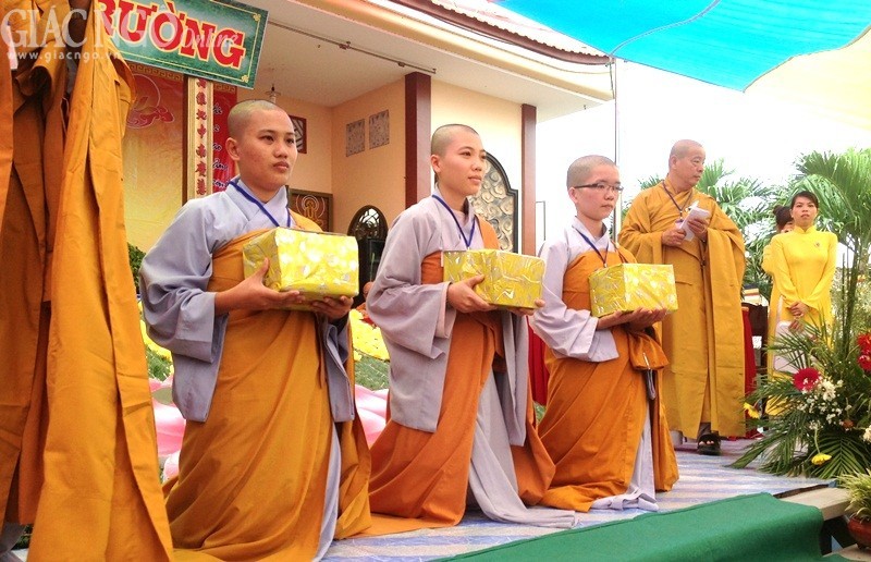 Trà Vinh: Khai mạc Đại giới đàn Thái Không ảnh 8 TV (10).jpg