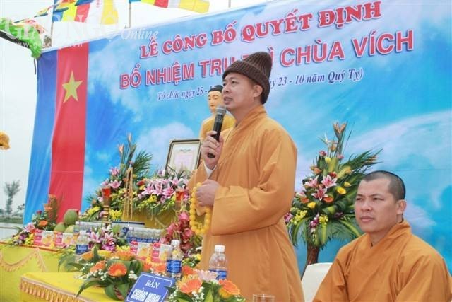 Thanh Hóa: Chùa Vích chính thức có trụ trì ảnh 4 chua Vich 2.jpg