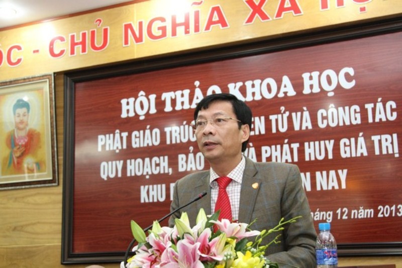 Chùm ảnh: Hội thảo Phật giáo tại Yên Tử ảnh 4 hoithaokhaohoc 18.jpg