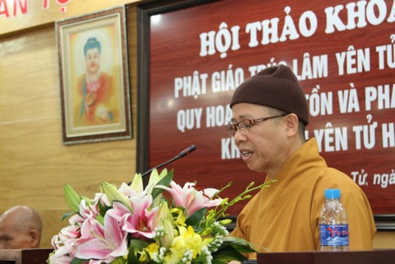 Chùm ảnh: Hội thảo Phật giáo tại Yên Tử ảnh 5 hoithaokhaohoc 19.jpg