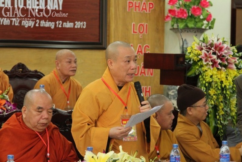 Chùm ảnh: Hội thảo Phật giáo tại Yên Tử ảnh 7 hoithaokhaohoc 6.jpg
