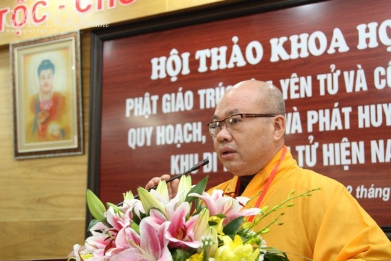 Chùm ảnh: Hội thảo Phật giáo tại Yên Tử ảnh 9 hoithaokhaohoc 8.jpg