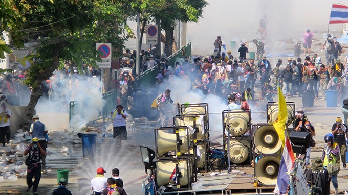 Phật giáo Thái Lan không bị ảnh hưởng bởi biểu tình ảnh 1 hoi cay.jpg