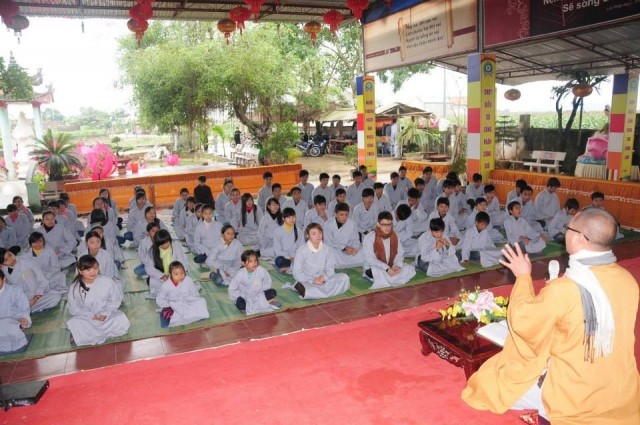 Bạn trẻ đội mưa phùn, giá rét tham dự khóa tu ảnh 3 1 a MT 4.jpg