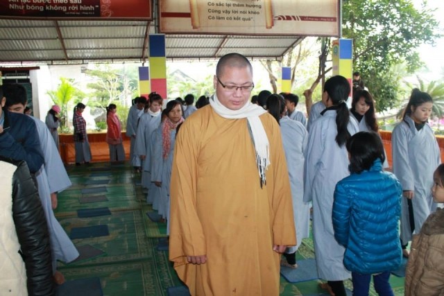 Bạn trẻ đội mưa phùn, giá rét tham dự khóa tu ảnh 2 1 a MT 5.jpg