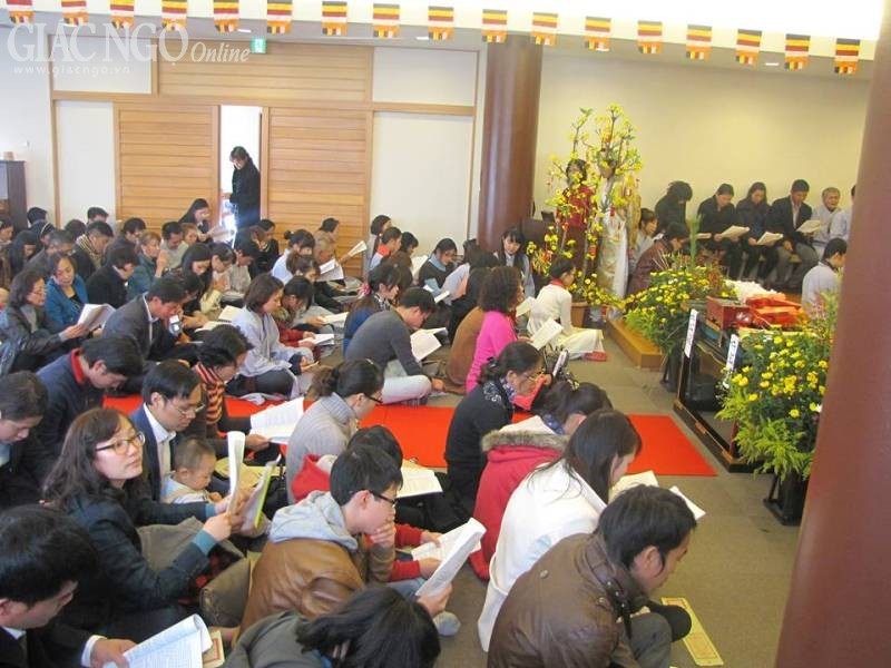 Nhật: Phật tử VN cầu an, hân hoan đón Tết ảnh 2 Nhat ban4.jpg