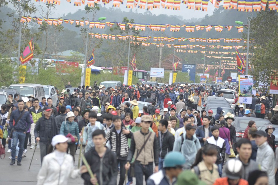 Biển người trên Yên Tử ngày khai hội ảnh 2 photo_OQBS.jpg