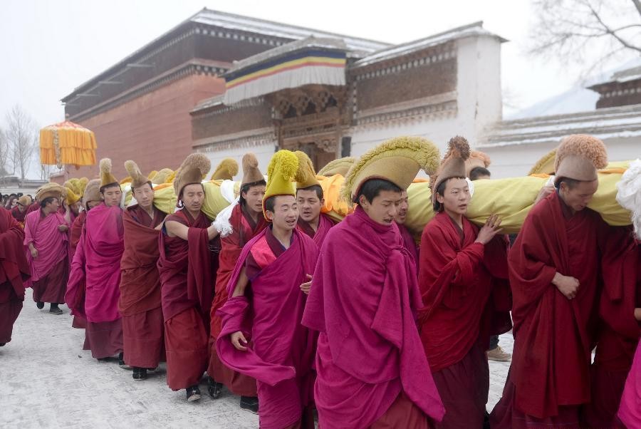 Triển lãm tranh Thangka cầu an đầu năm mới ảnh 1 6.jpg