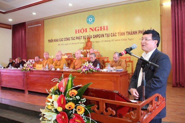 Hội nghị triển khai Phật sự các tỉnh phía Bắc ảnh 4 1 trien khai 4.jpg