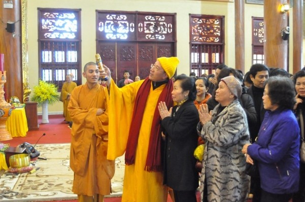 Phó Chủ tịch Nguyễn Thị Doan viếng chùa Ba Vàng ảnh 1 1 chua BV.jpg