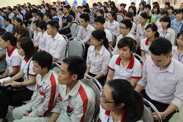 Ninh Bình: 300 TNV tập huấn phục vụ Đại lễ Vesak ảnh 2 1 tap huan 3.jpg