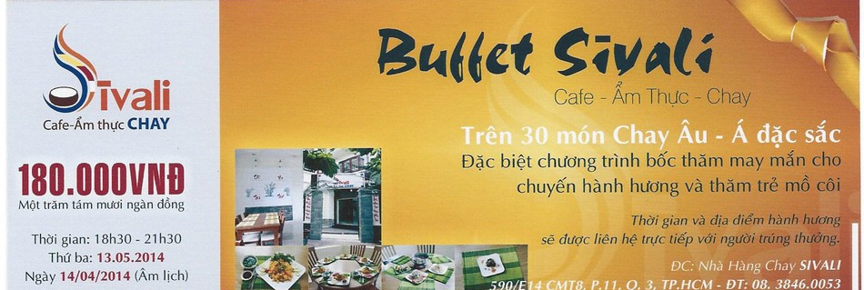 Nhà hàng chay Sivali tổ chức Buffet chay mừng Đại lễ Phật đản ảnh 2 hinh 2.jpg