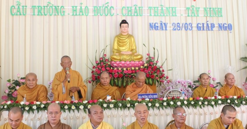 Tây Ninh: Tịnh xá Ngọc Như khánh thành chánh điện ảnh 3 1 tay ninh 3.jpg