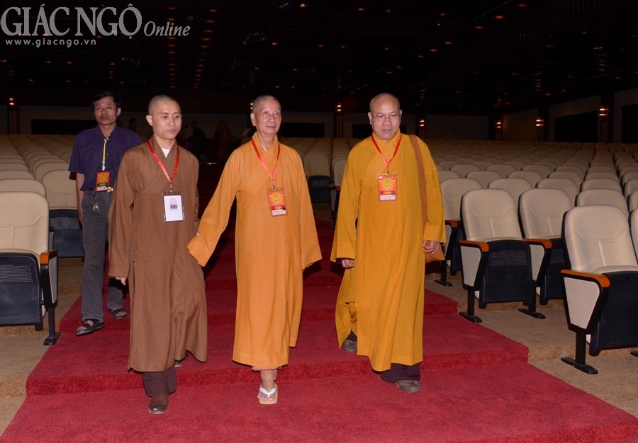 Khai mạc triển lãm văn hoá mỹ thuật mừng Vesak ảnh 11 BTN_0340.jpg