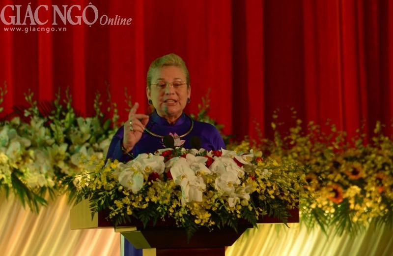 Trọng thể khai mạc Đại lễ Vesak LHQ 2014 tại Bái Đính ảnh 22 1 phat bieu 11.jpg