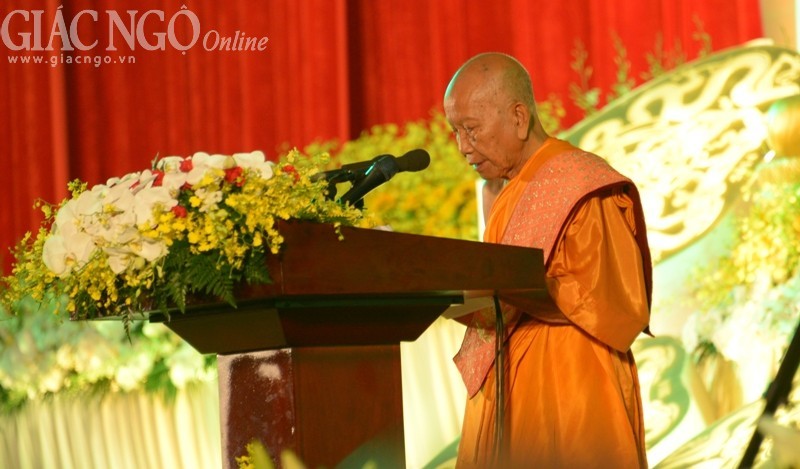Trọng thể khai mạc Đại lễ Vesak LHQ 2014 tại Bái Đính ảnh 23 1 phat bieu 12.jpg