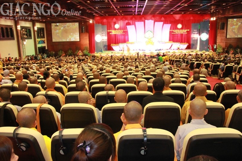 Trọng thể khai mạc Đại lễ Vesak LHQ 2014 tại Bái Đính ảnh 20 1 toan canh.jpg