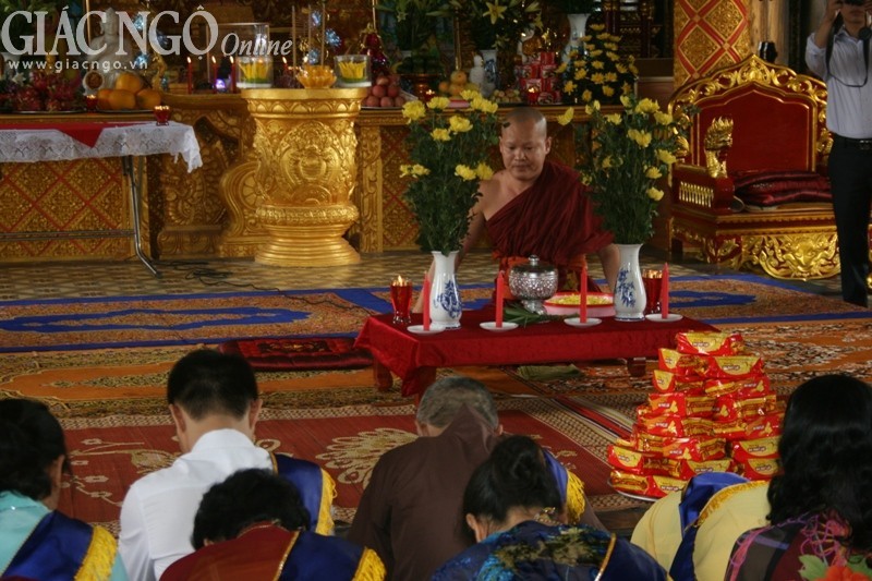Lễ Phật đản tại chùa Khmer giữa lòng thủ đô ảnh 2 IMG_0022.jpg