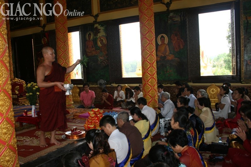 Lễ Phật đản tại chùa Khmer giữa lòng thủ đô ảnh 5 IMG_0087.jpg