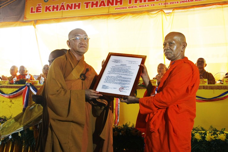 Khánh thành thiền viện Trúc Lâm Phương Nam ảnh 6 khanh thanh07.jpg