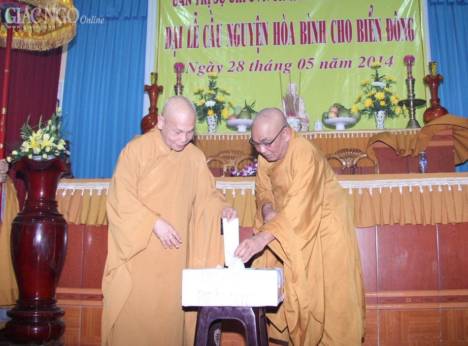 Bình Phước: PG tổ chức mít-tinh phản đối Trung Quốc ảnh 4 IMG_9671.jpg