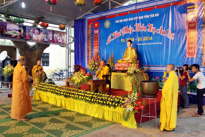 Tuyên Quang, Yên Bái, Vĩnh Phúc khai pháp an cư ảnh 6 1 yen bai 2.jpg