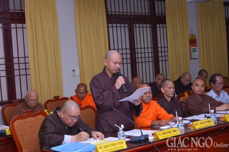 Khai mạc Hội nghị Ban Thường trực HĐTS GHPGVN ảnh 5 BToa (1).jpg