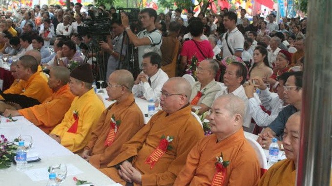 Nam Định: Khánh thành Đại tượng Phật 150 tấn ảnh 2 Nam Định: Khánh thành Đại tượng Phật 150 tấn ảnh 2