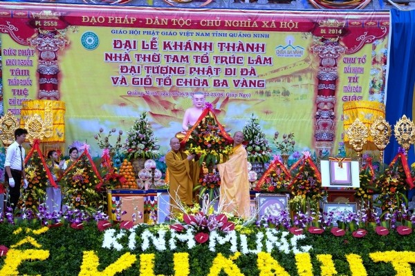 Chùa Ba Vàng khánh thành các công trình tâm linh ảnh 7 chua bv 11.jpg