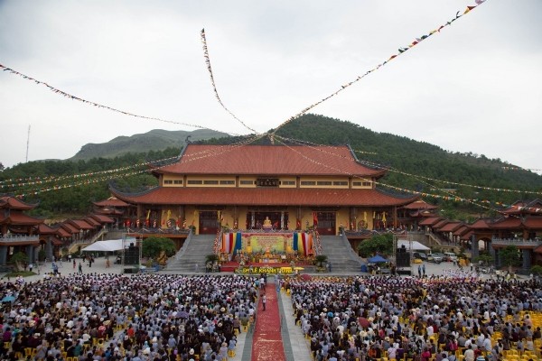 Chùa Ba Vàng khánh thành các công trình tâm linh ảnh 8 chua bv 9.jpg
