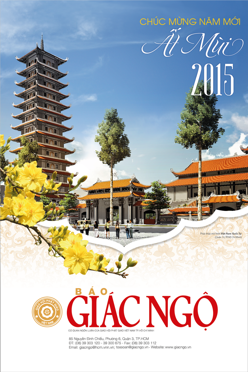 Ngắm các ngôi chùa tiêu biểu trên bộ lịch Giác Ngộ xuân Ất Mùi 2015 ảnh 1 anh lich 1.jpg.png