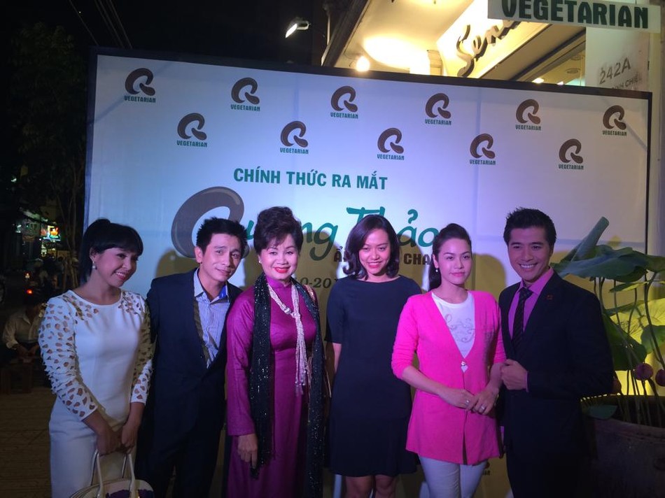 Quang Thảo, Đình Toàn mở nhà hàng chay làm từ thiện ảnh 1 Quang Thao.jpg