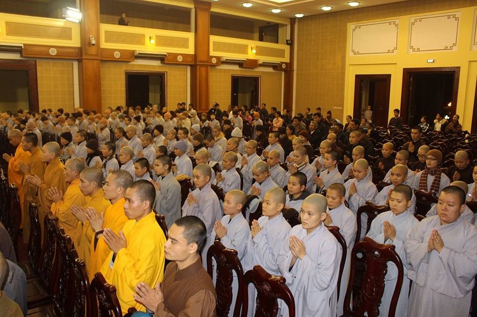 Bộ trưởng Phạm Vũ Luận dự lễ 20-11 tại Học viện PG ảnh 3 1hanoi 3.jpg