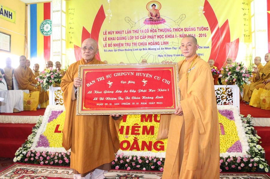 Khai giảng lớp sơ cấp Phật học huyện Củ Chi ảnh 6 17HL.jpg