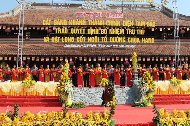 Khánh thành và bổ nhiệm trụ trì chùa Hang ảnh 7 IMG_0610.jpg