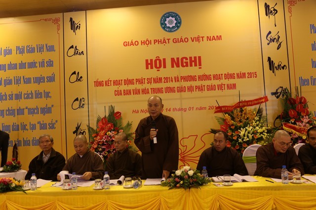 Hà Nội: Ban Văn hóa TƯGH tổng kết Phật sự năm 2014 ảnh 6 1 van hoa 3.jpg