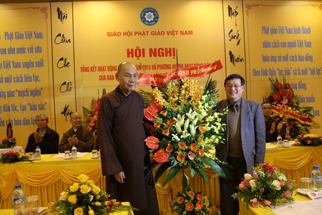Hà Nội: Ban Văn hóa TƯGH tổng kết Phật sự năm 2014 ảnh 1 1 van hoa 5.jpg