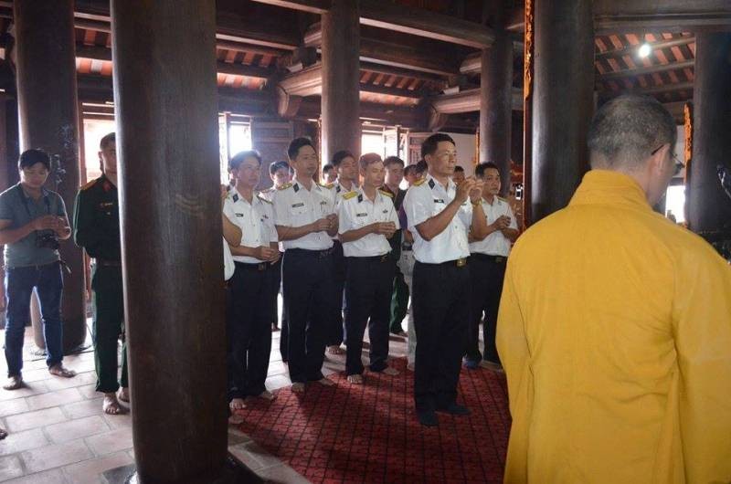 Khánh Hòa: Lễ nhập tự trú trì chùa Sơn Ca (Trường Sa) ảnh 1 Dta niemhuong.jpg