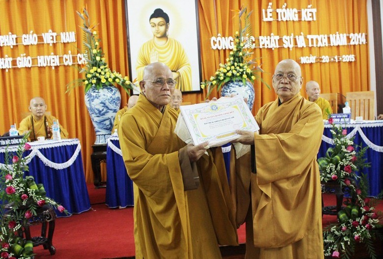 Phật giáo Củ Chi tổng kết công tác Phật sự 2014 ảnh 5 11CC.jpg