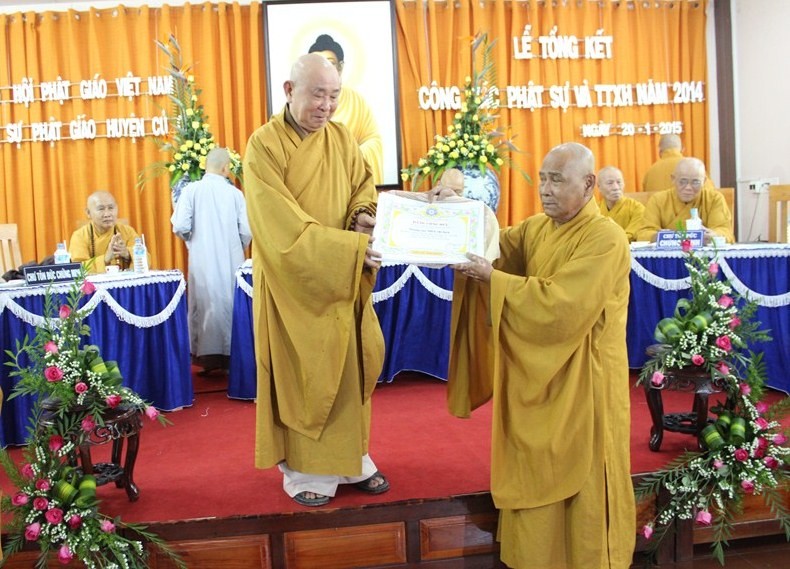 Phật giáo Củ Chi tổng kết công tác Phật sự 2014 ảnh 6 12CC.jpg