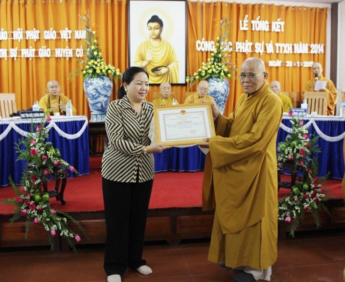 Phật giáo Củ Chi tổng kết công tác Phật sự 2014 ảnh 7 13CC.jpg