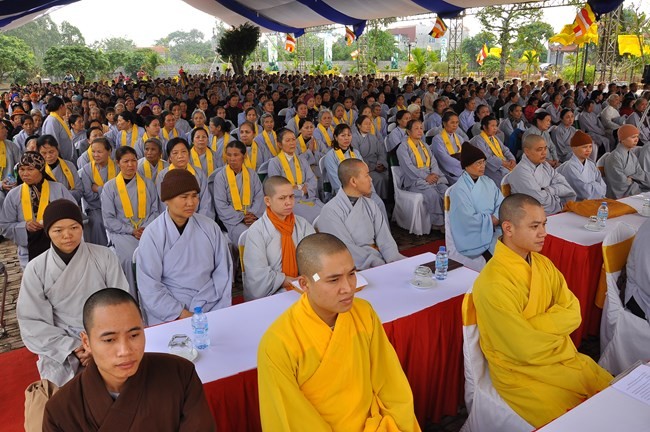 Hưng Yên: Ban Hoằng pháp GHPGVN tỉnh kỳ IV ra mắt ảnh 7 hung yen 2.jpg