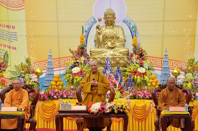 Hưng Yên: Ban Hoằng pháp GHPGVN tỉnh kỳ IV ra mắt ảnh 6 hung yen 7.jpg