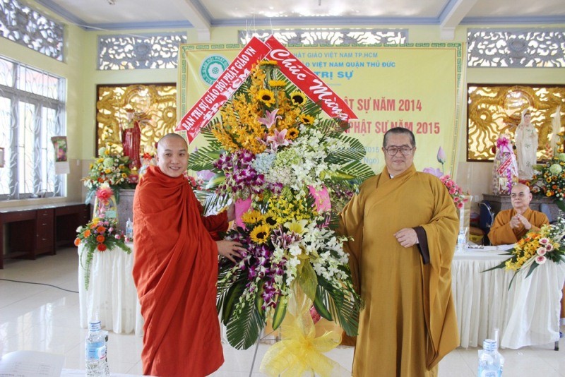 Phật giáo quận Thủ Đức tổng kết Phật sự ảnh 3 3TD.jpg