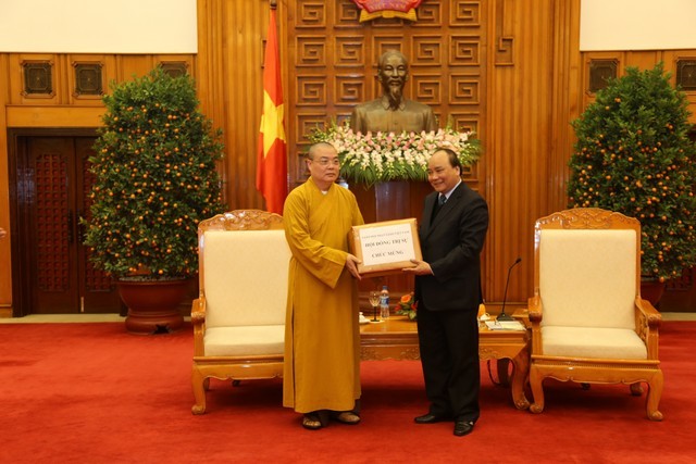 Phó Thủ tướng Nguyễn Xuân Phúc tiếp đoàn GHPGVN ảnh 2 cv 2.jpg