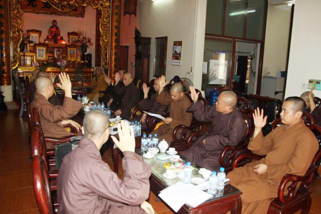 PG Hưng Yên họp thay đổi nhân sự và chuẩn bị Phật đản ảnh 1 hung yen.jpg