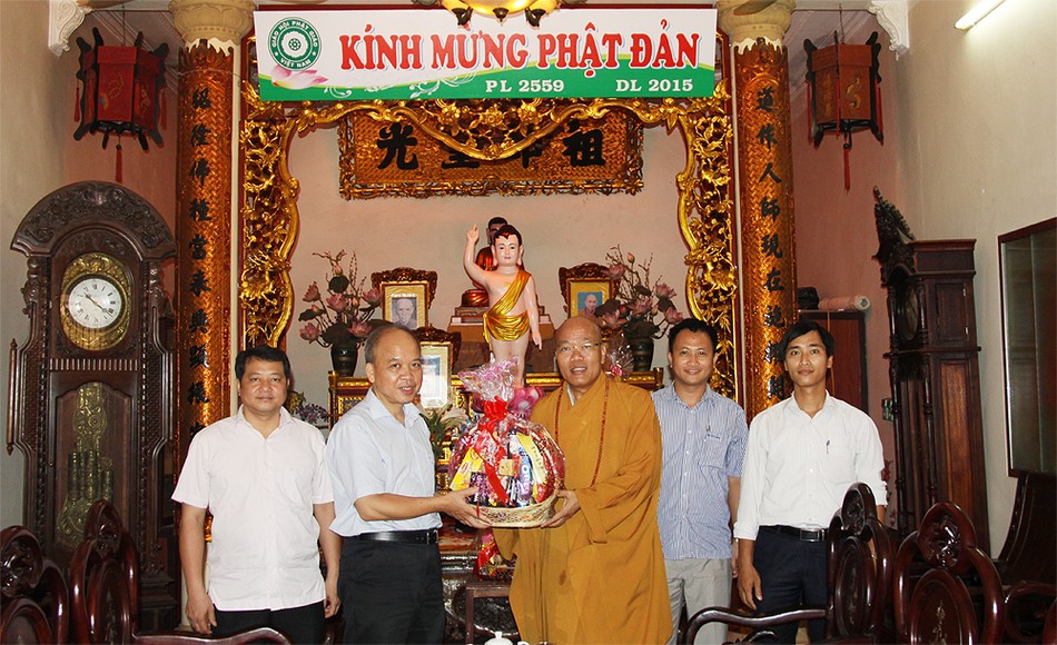 Bộ Công an chúc mừng Phật đản PG tỉnh Hưng Yên ảnh 1 Hung yen.jpg