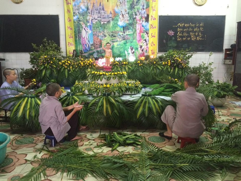 Ni chúng chùa Phước Viên thiết trí vườn Lâm-tỳ-ni ảnh 4 pvien 6.jpg