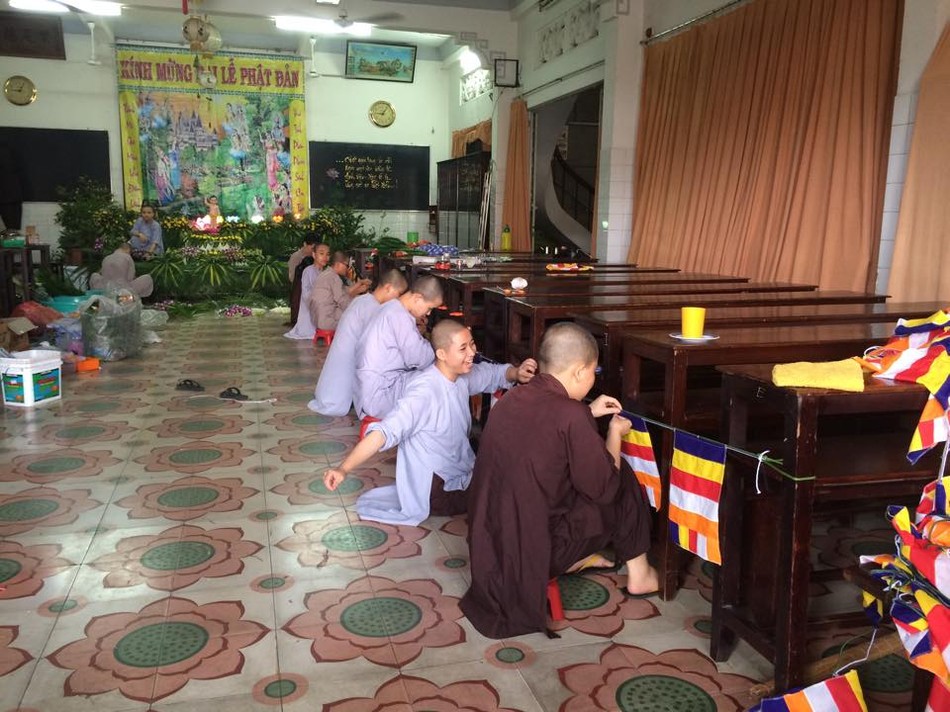 Ni chúng chùa Phước Viên thiết trí vườn Lâm-tỳ-ni ảnh 2 pvien 7.jpg